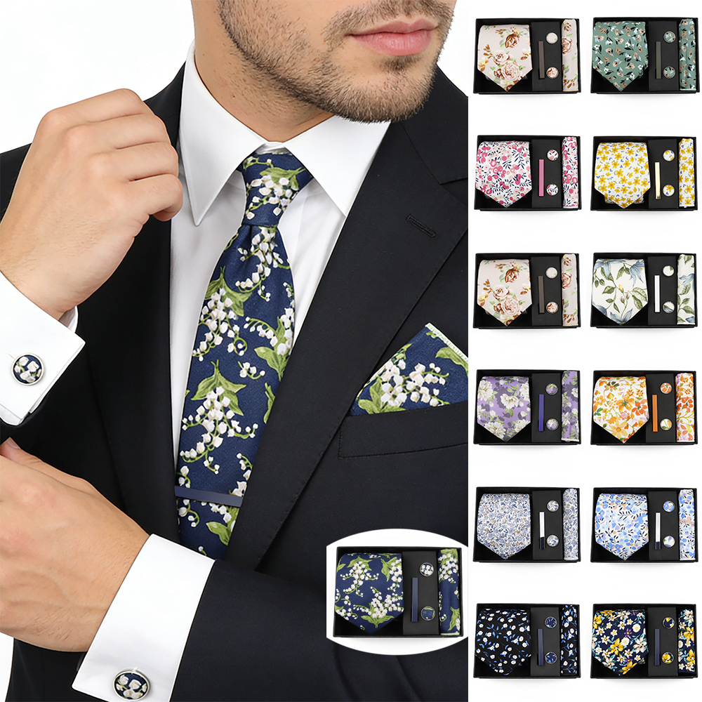 Men'S Grooming Gift Box - New Tie Set For Men Elegant