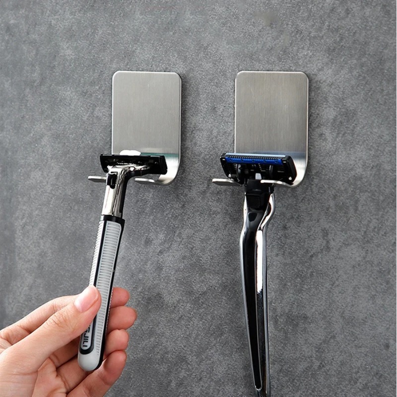 Men'S Grooming Razor - 2pcs Razor Holder Stainless Steel Men