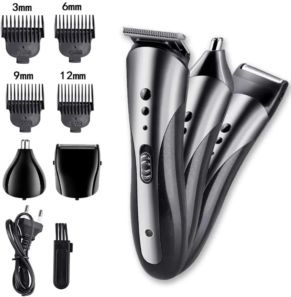 Men'S Grooming Razor - KEMEI KM-1407 Rechargeable Electric Nose Hair