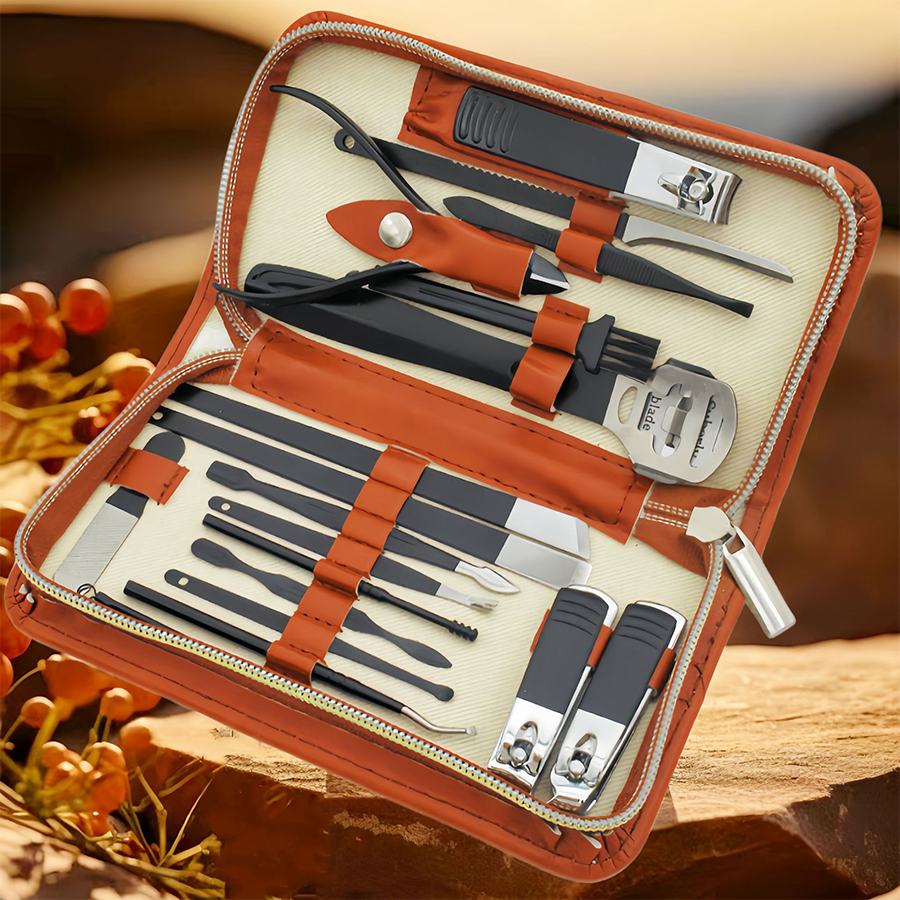 Nail Care Kit Mens - Stainless Steel Nail Care Kit Manicure