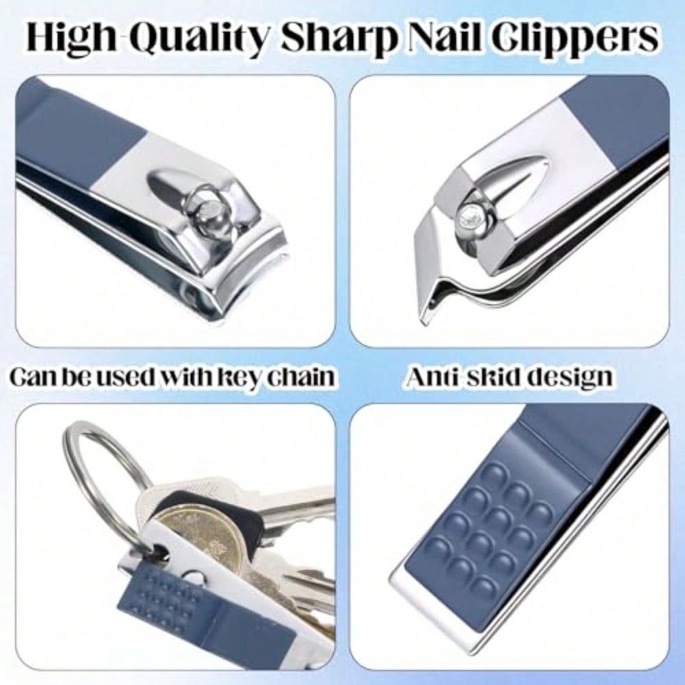 Manicure Set Professional 8 In - Nail Care Kit Mens review and price