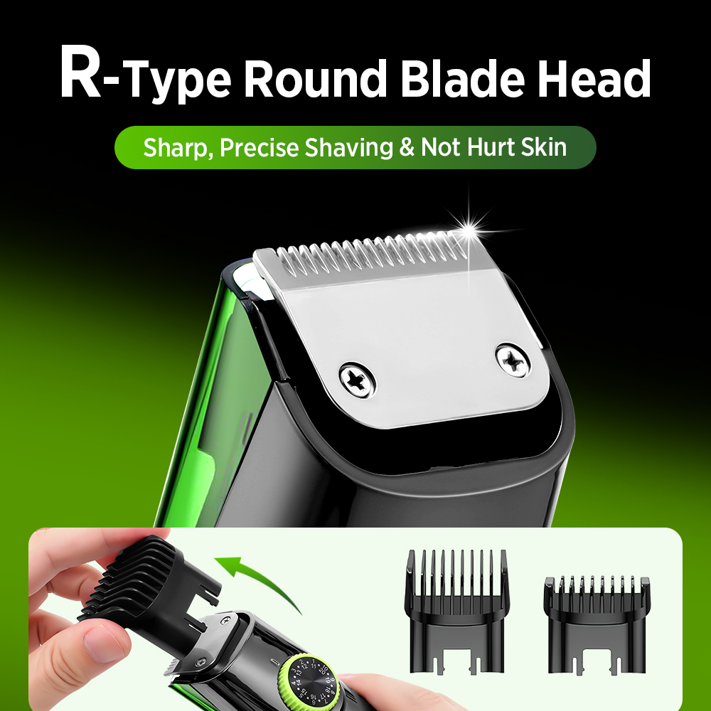 Vacuum Beard Trimme Men's Bear - Mens Grooming Kit Gift review and price
