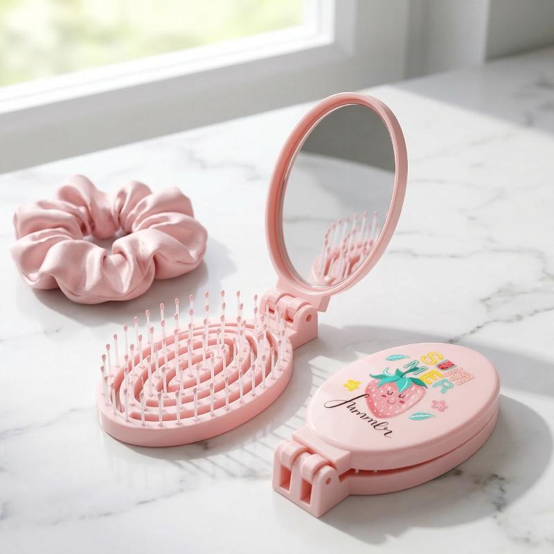 【L】Folding Hair Comb Brush 2in - Men'S Grooming Mirror review and price