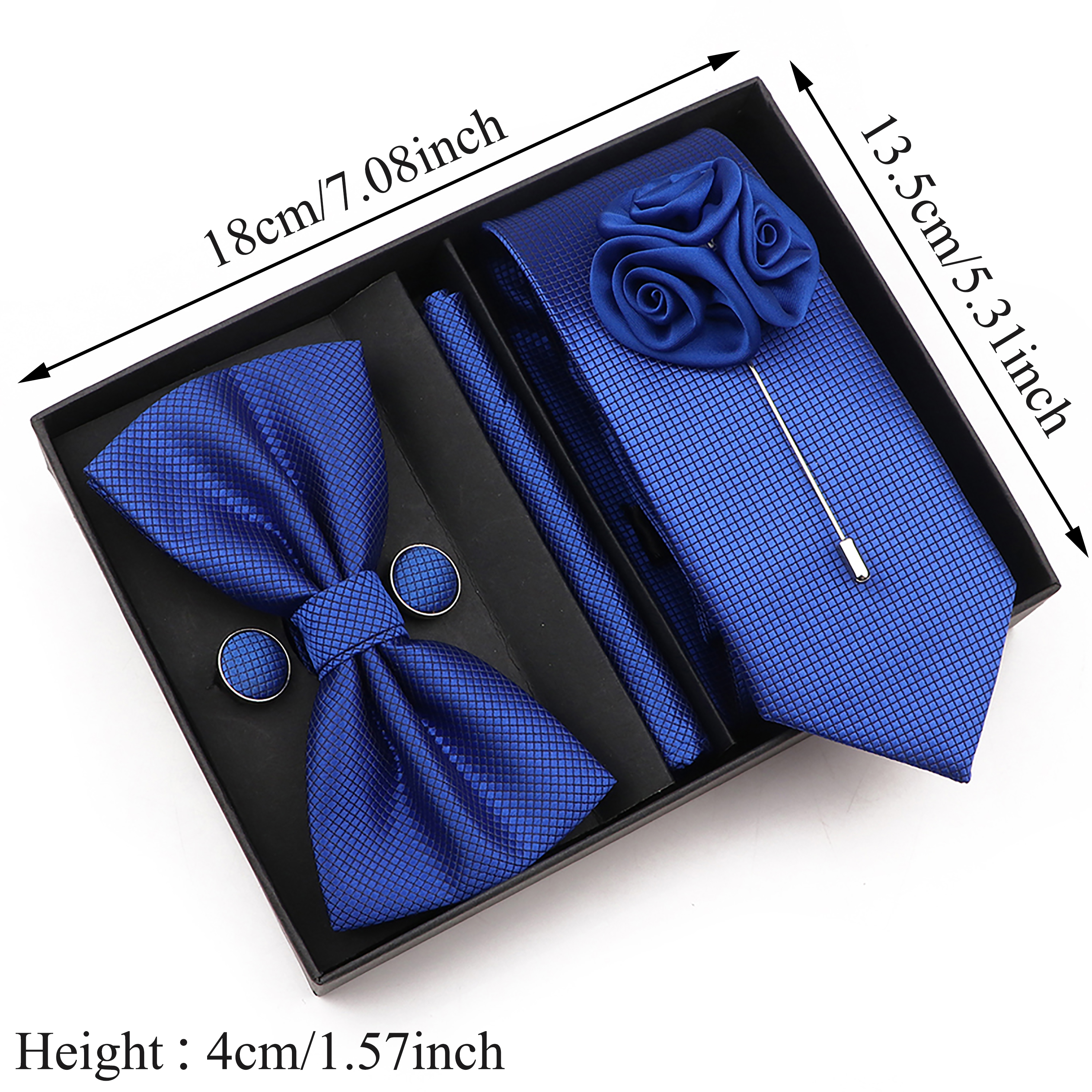 New Style Tie Set Solid Color  - Men'S Grooming Gift Box review and price