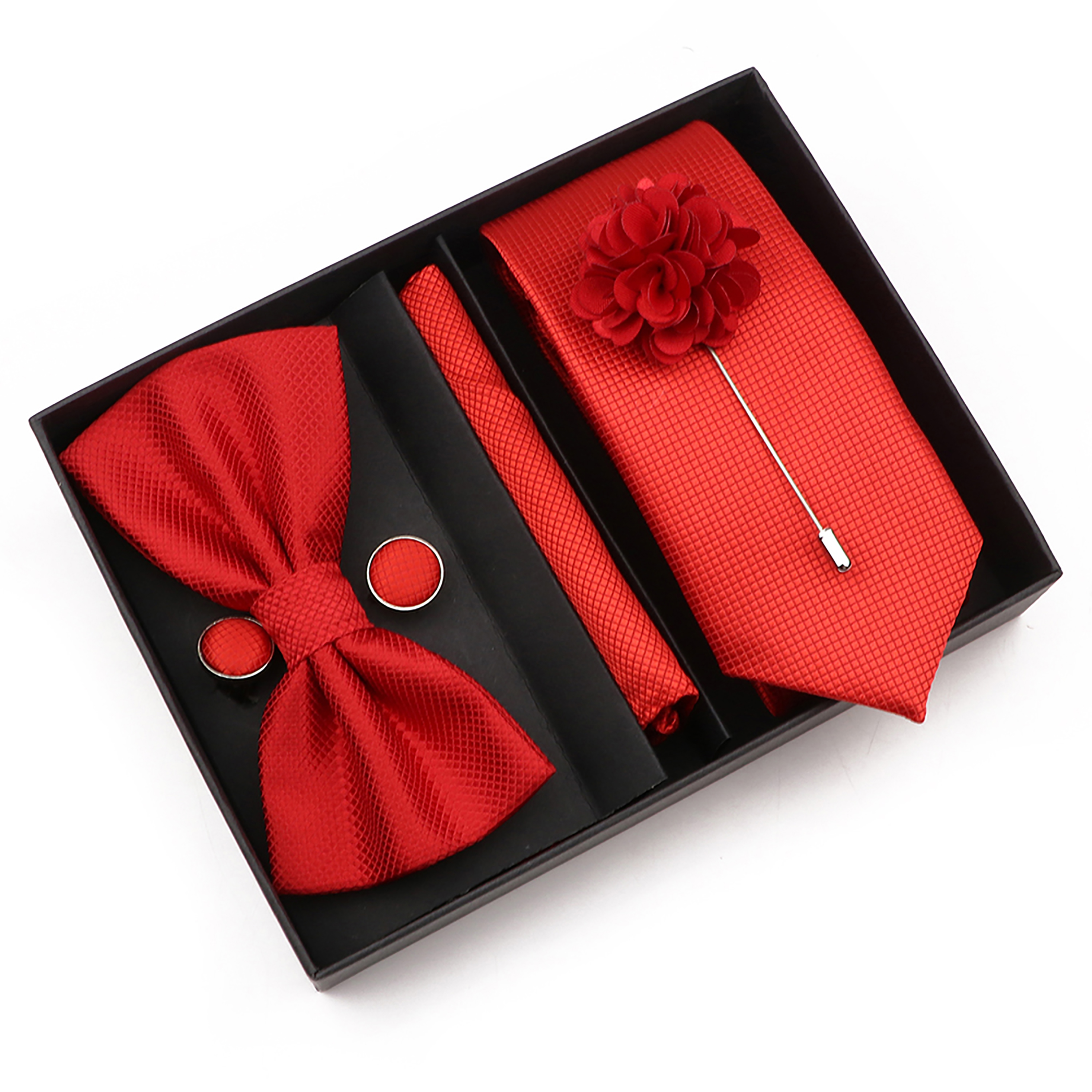 New Style Tie Set Solid Color  - Men'S Grooming Gift Box review and price