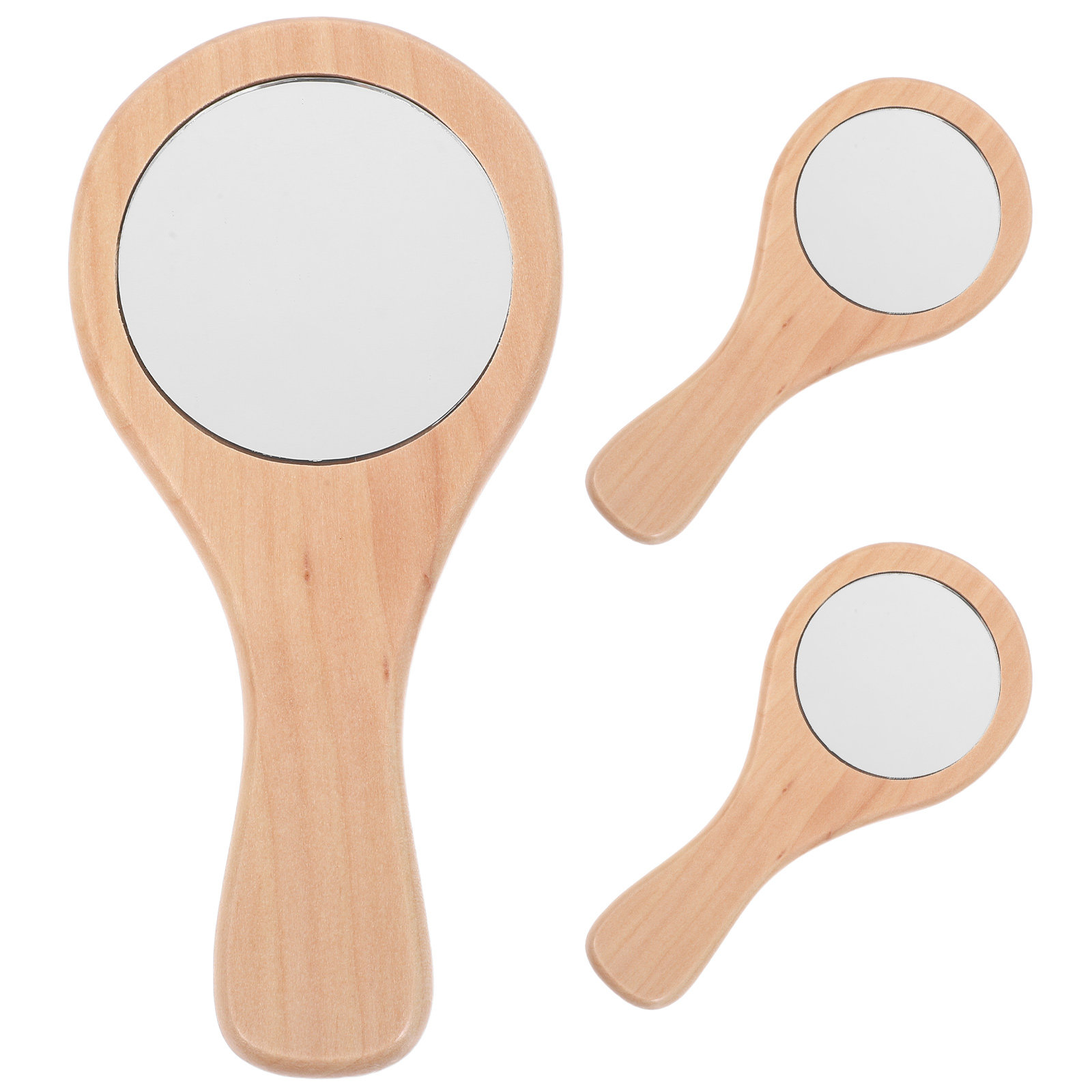 3Pcs Mini Handheld Makeup Mirr - Men'S Grooming Mirror review and price