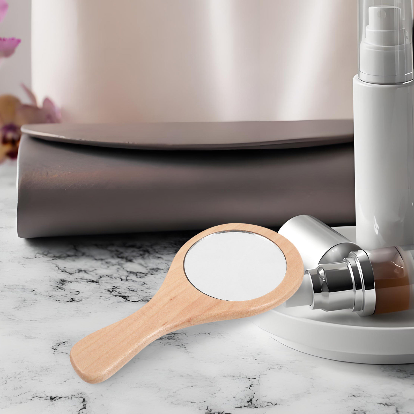 3Pcs Mini Handheld Makeup Mirr - Men'S Grooming Mirror review and price