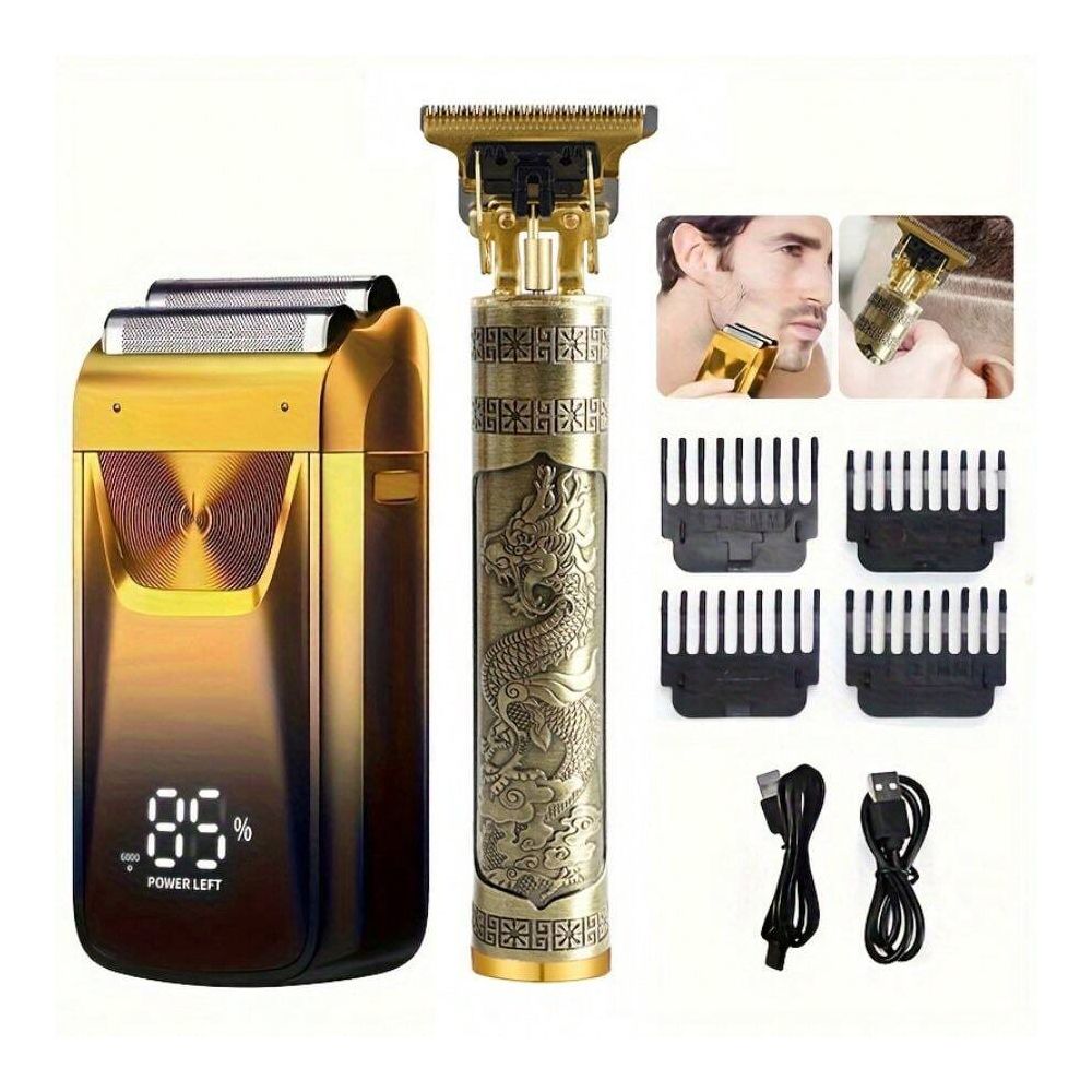 Electric Shaver, Beard Trimmer - Mens Grooming Kit Gift review and price