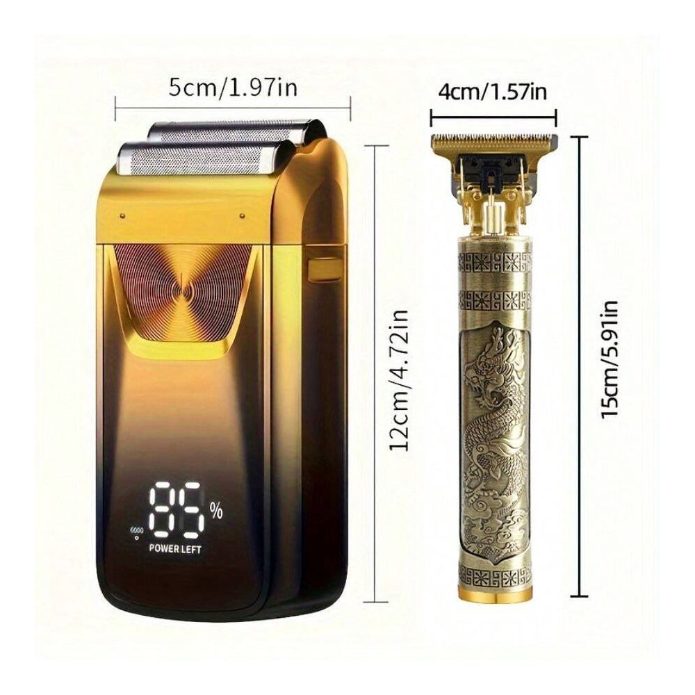 Electric Shaver, Beard Trimmer - Mens Grooming Kit Gift review and price