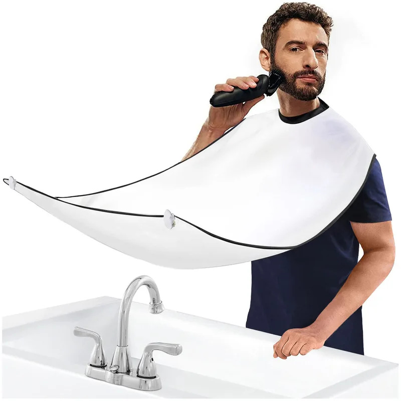 1pc Men Beard Shaving Apron Tr - Men'S Grooming Mirror review and price