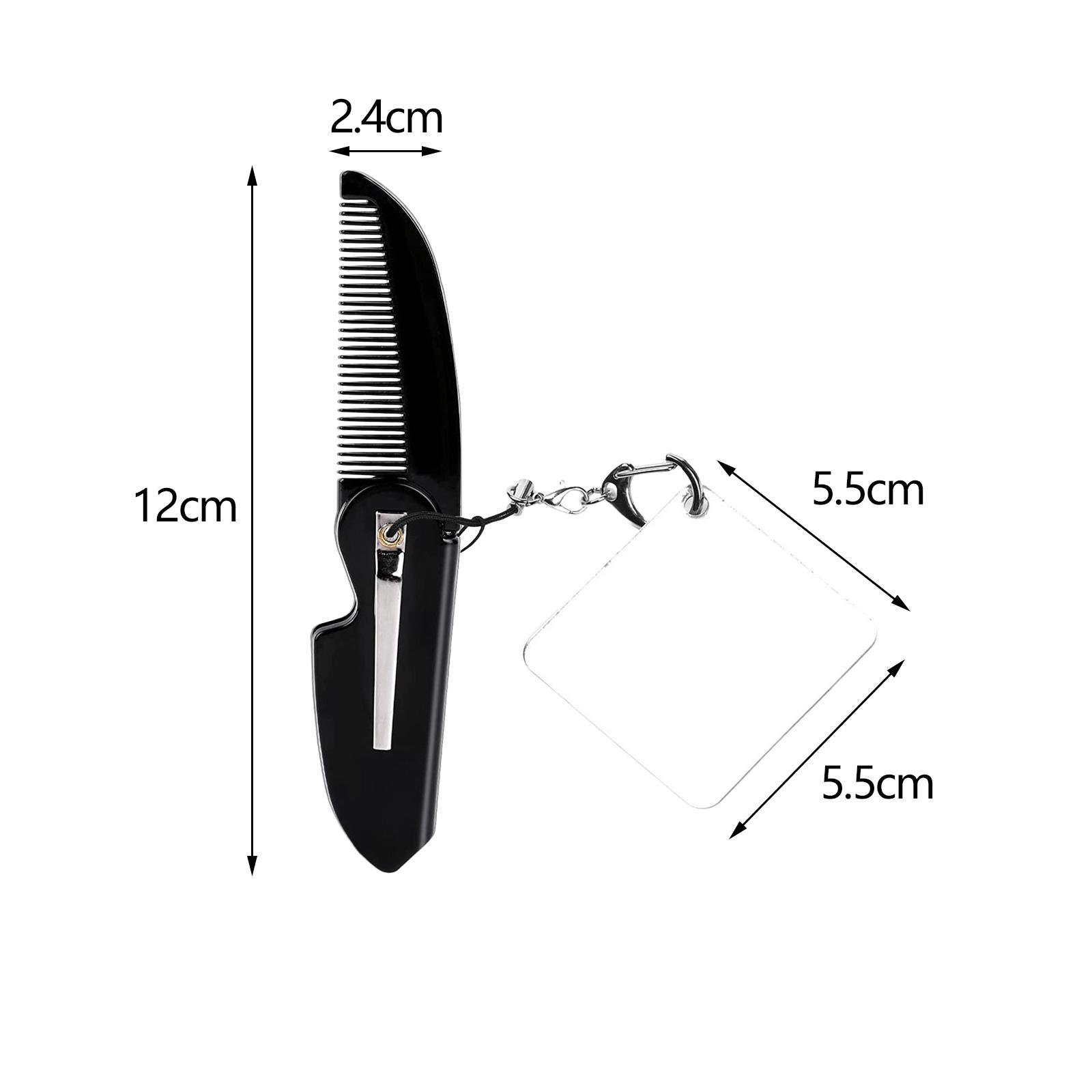 Folding Pocket Comb Hairdressi - Men'S Grooming Mirror review and price