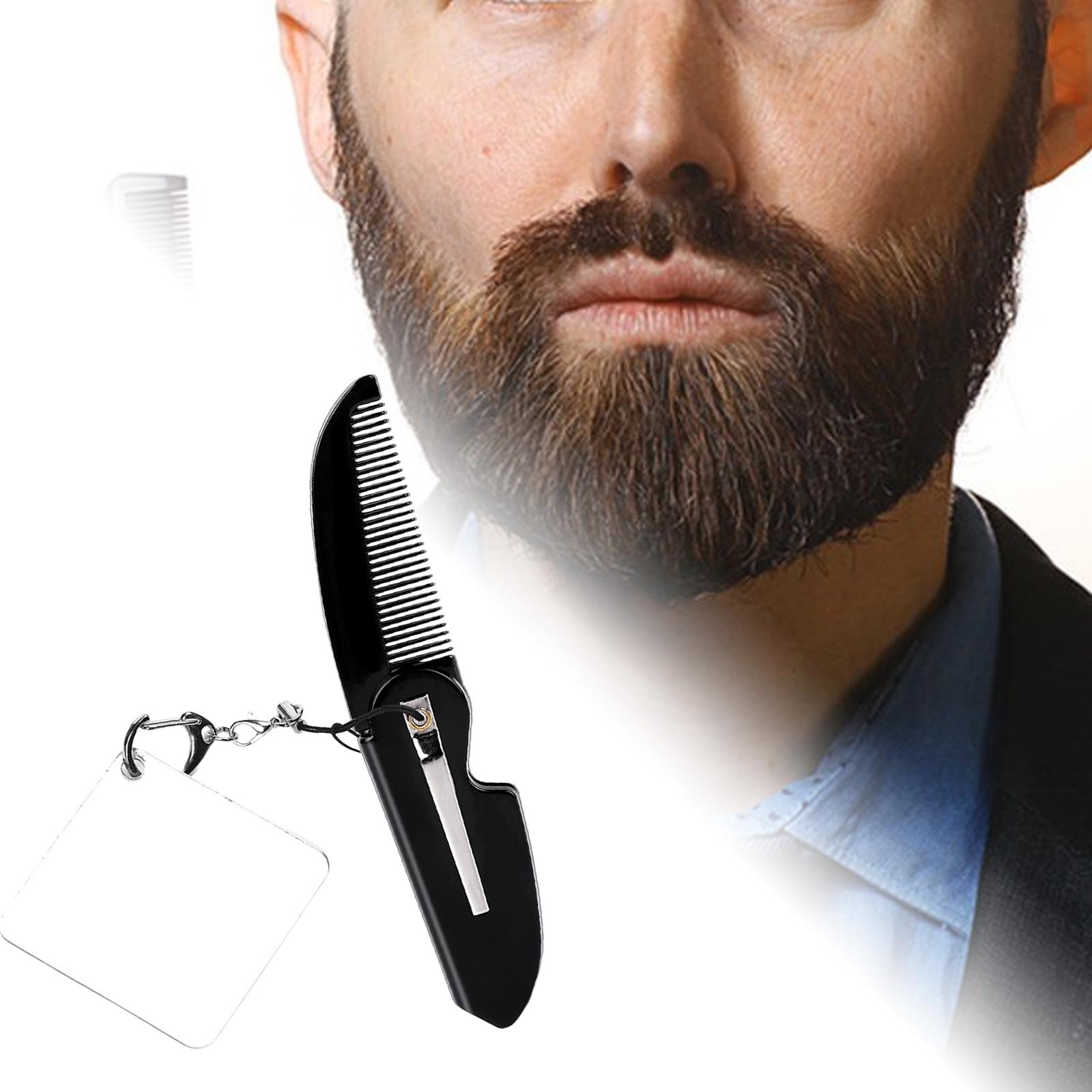 Folding Pocket Comb Hairdressi - Men'S Grooming Mirror review and price