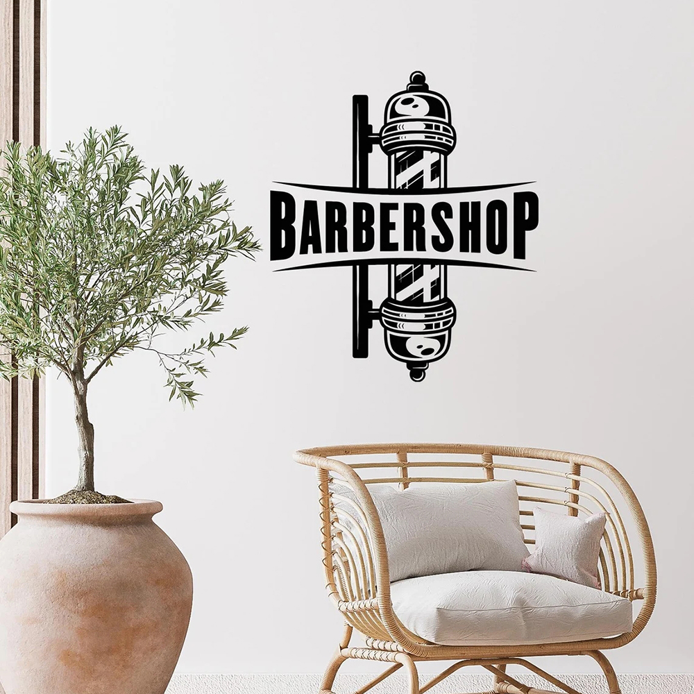 Barbershop Sign Vinyl Wall Dec - Men'S Grooming Package review and price