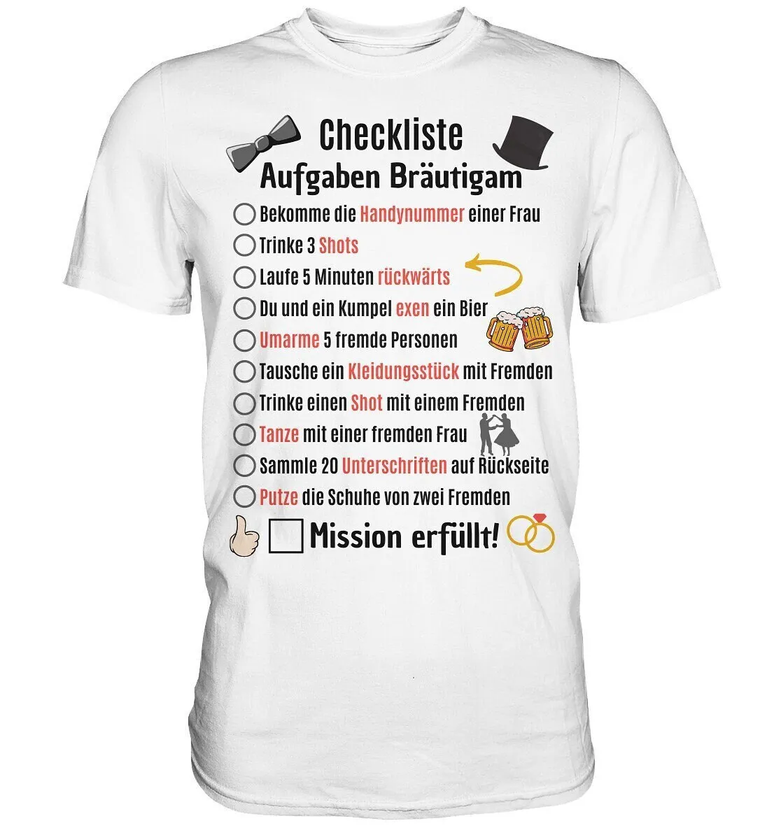 Checklist JGA Men T Shirt Task - Men'S Grooming Checklist review and price
