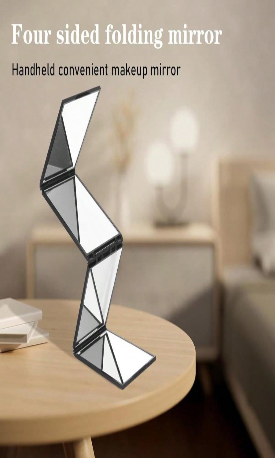 360° Foldable DIY 4-Way Mirror - Men'S Grooming Mirror review and price