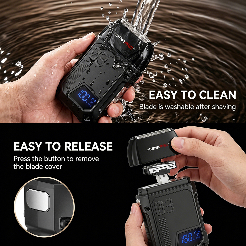 HIENA PRO 2-in-1 Cordless Hair - Mens Grooming Kit Gift review and price
