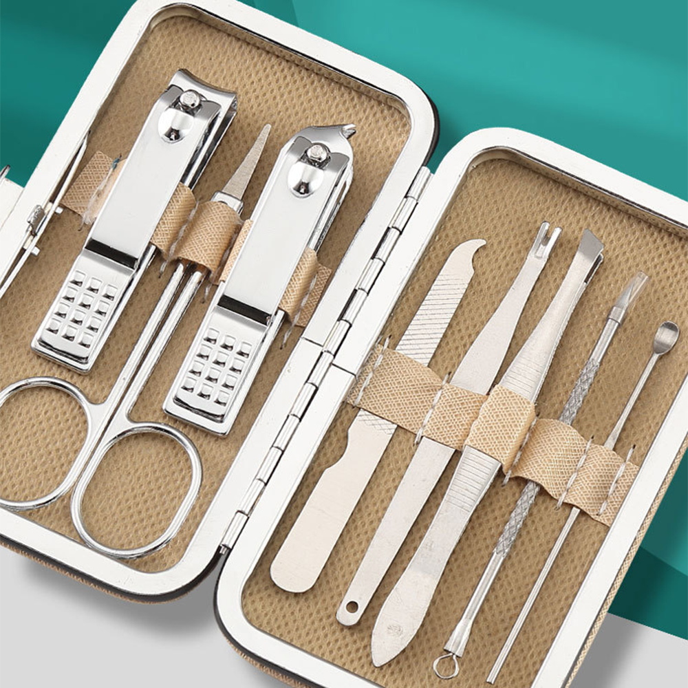 8-in-1 Stainless Manicure Set  - Nail Care Kit Mens review and price