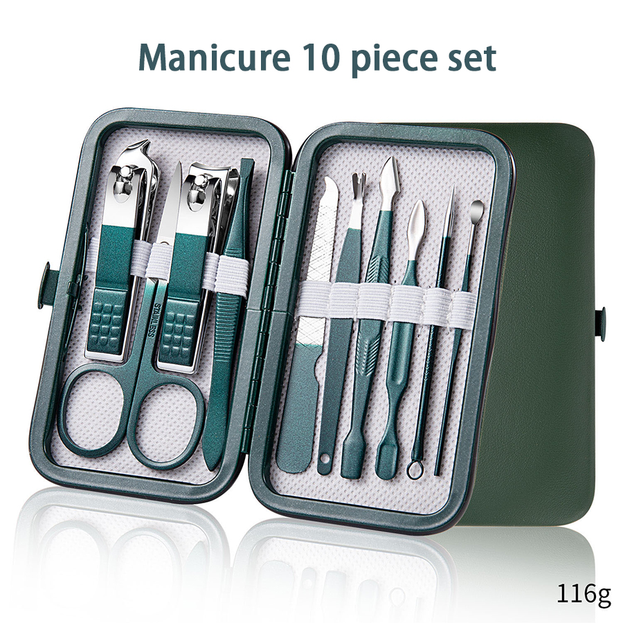 7-18 Pcs Manicure Set Nail Cli - Nail Care Kit Mens review and price