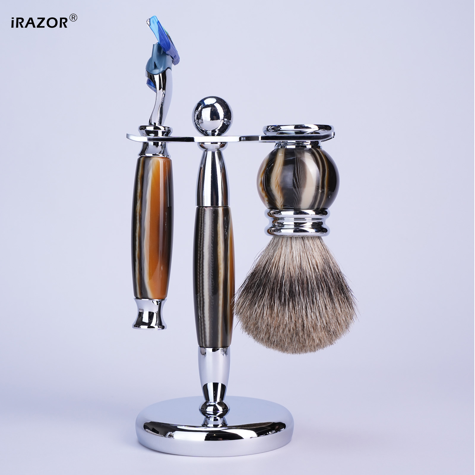 iRAZOR Luxury 5-Blade F5 Fusio - Mens Grooming Kit Gift review and price