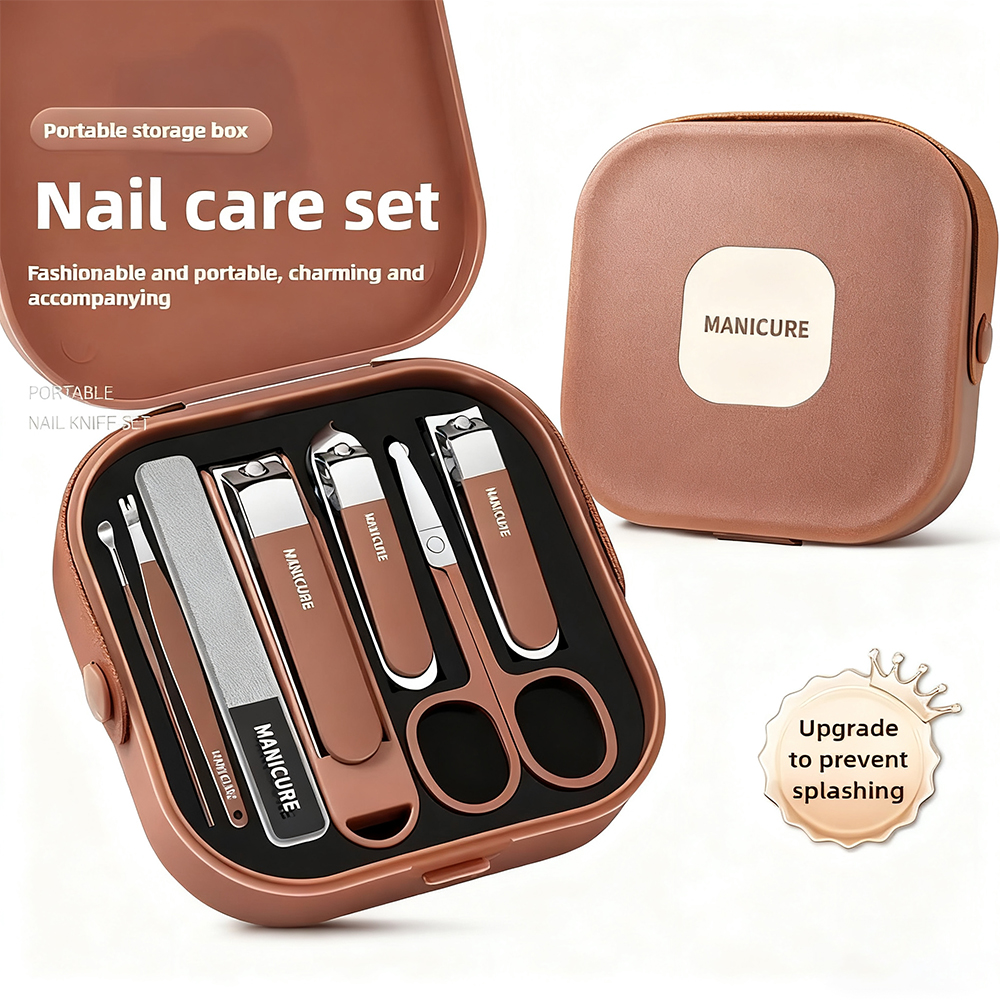 Manicure Set with Stainless St - Nail Care Kit Mens review and price